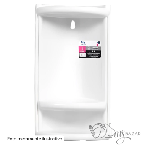 Cantoneira de Plástico Para Banheiro - Rischioto