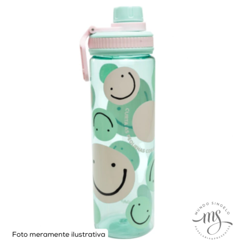 Garrafa Sport Smiles de 700ml - Uatt?