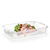 Bandeja Plástica Transparente Multiuso 44x28x8cm - Plasnorthon