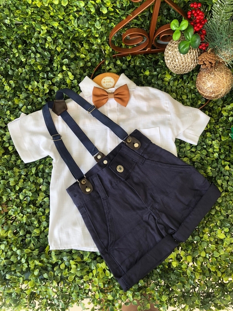 Camisa+Bermuda Bermuda Azul Marinho