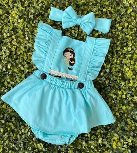 Salopete Fantasia Princesa Jasmine