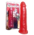 PENIS JELLY VERMELHO 19X4CM AFRODSEX 1083 na internet