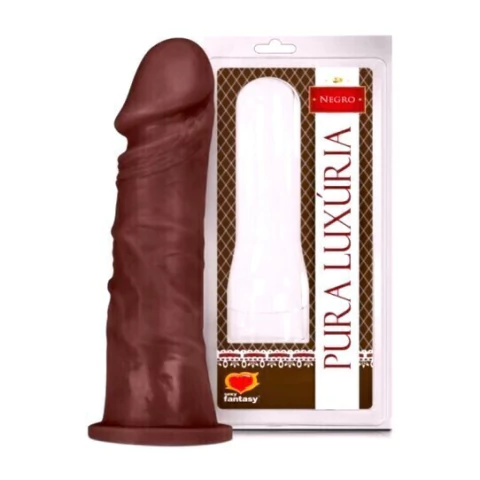 PENIS REALISTICO CHOCOLATE 18,5X4,2CM S/ ESCROTO 1583