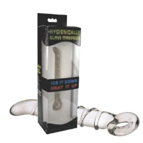 PENIS VIDRO CRISTAL ESPIRAL G BASE BALL HYGIENICALLY 1884