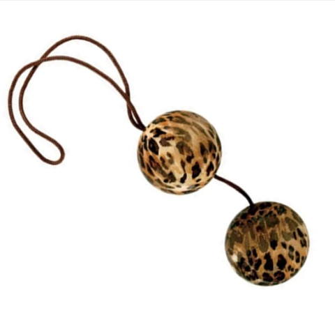 ORGASMO 2 BALLS ANIMAL LEOPARD DUOTONE BALLS 1891