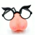 OCULOS SEIOS EROTICO BOOBIE NOSE GLASSES 2195