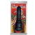 PENIS SILICONE PRETO BASE ANELADA 18X4CM VIBRO 2565 na internet