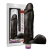 PENIS REALISTICO PRETO C/ VIBRO 20,5X4,7CM P LUXURIA 2579 na internet