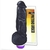 PENIS SILICONE 22 CM KONG PRETO VIBRO 2600 na internet