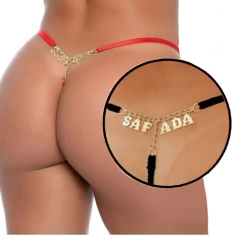 CALCINHA C/ RENDA/TULE E PINGENTE SAFADA 2930