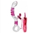 PENIS VIDRO CRISTAL ESPIRAL N16 G ICICLES 22CM 3008