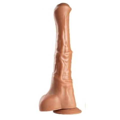 PENIS NATURAL CAVALO GIGANTE XL 40X8CM LANCCE'S COCK 3145