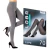 MEIA-CALCA LOBA FIO 70 PRETO MESCLA LUPO 3380 - comprar online