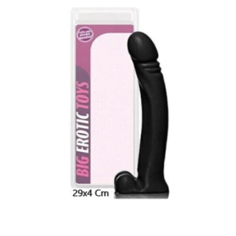 PENIS SILICONE PRETO 29x4CM DESTROYER 3502 - comprar online