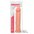 PENIS SILICONE GIGANTE S/ ESCROTO 27,5X5,5CM PELE 3675