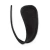 TAPA SEXO THONG PRETO COM ARMADURA EM CETIM 3746