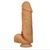 PENIS SILICONE PELE ESCROTO E VENTOSA 18x5CM P LUXURIA 4048