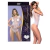 BODY REGATA C/ STRASS WHITE SEM MANGA YAFFA 4330