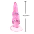 PLUG ANAL ESPIRAL JELLY C/ VENTOSA 14,5X4CM DILDO 5164 - Afrodith Sex Shop