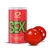 BOLA BEIJAVEL 2 UND SEX CAPS MORANGO HOT 5179