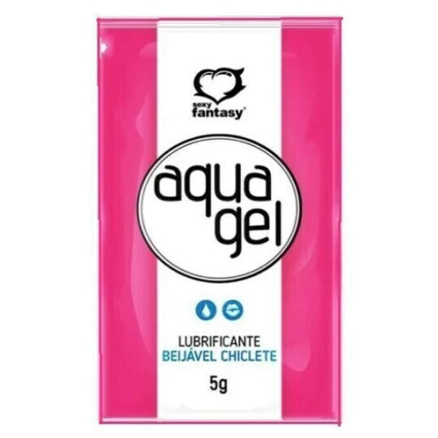 LUBRIFICANTE SACHE AQUA GEL BEIJAVEL D4 CHICLETE 5220