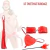KIT SWEETHEART BONDAGE EM CETIM DETALHE CORACAO 5256 - comprar online
