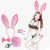 KIT SADO 4X1 TIARA ORELHA C/ PLUG RABO COELHO 5344 - Afrodith Sex Shop