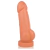PENIS SILICONE PELE 17X4CM C/ ESCROTO E BASE SIDIOUS 5348