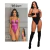 BODY C/ LYCRA METALIZADA E ZIPER PRETO YAFFA 5481 - comprar online