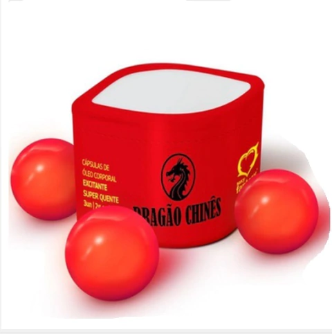 BOLA DO PRAZER QUENTE 3UN DRAGAO CHINES 5653