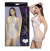 VESTIDO CURTO C/ STRASS DECOTE ARRASTAO BRANCO YAFFA 5783