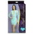 VESTIDO C/ STRASS AZUL BEBE DECOTES E MANGA LONGA YAFFA 5793 - Afrodith Sex Shop