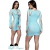 VESTIDO C/ STRASS AZUL BEBE DECOTES E MANGA LONGA YAFFA 5793 - comprar online
