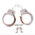 ALGEMA METAL HAND CUFFS PRATA YOUVIBE 5875 na internet