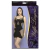 VESTIDO CURTO PRETO ARRASTAO VAZADO S/ MANGA YAFFA 5876 na internet