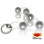 COLAR TAILANDES 5 BOLAS DE METAL SLIM 5920 na internet