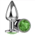 PLUG ANAL JOIA EM METAL CIRCULO P CROMADO 6106
