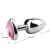 PLUG ANAL JOIA EM METAL FORMA CORACAO G 6108 - loja online