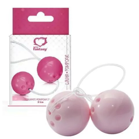 ORGASMO 2 BALLS 3.4CM CONJUNTO POMPOAR SILICONE 6152 - comprar online