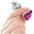 PLUG ANAL JOIA CORACAO CROMADO PEQUENO 6157 - comprar online