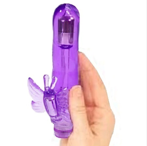 PERSONAL BUTTERFLY DUAL STIMULATOR VIBRATOR 6264