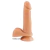 PENIS SILICONE PELE 17,5X4,5CM ESCROTO E VENTOSA P LUXURIA 6280 - comprar online