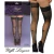 MEIA 7/8 PRETO C/ DETALHES STRASS E LACO YAFFA 6429