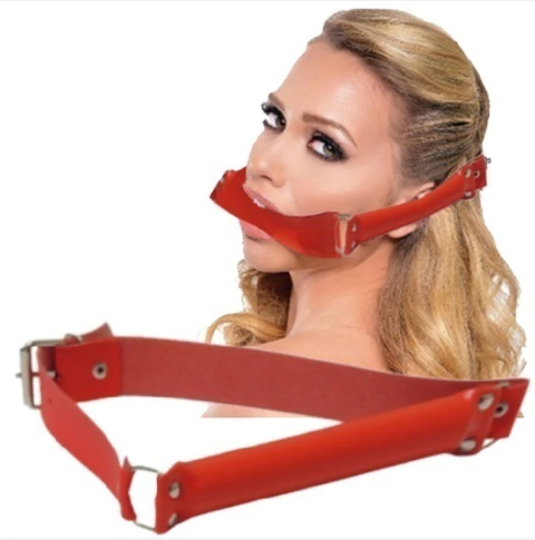 SM MORDACA BASTAO RED C/ REGULAGEM BRASIL FETICHE 6465