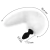 PLUG CALDA RAPOSA BRANCO LED FOX TAIL E CATEAR 6556 - loja online