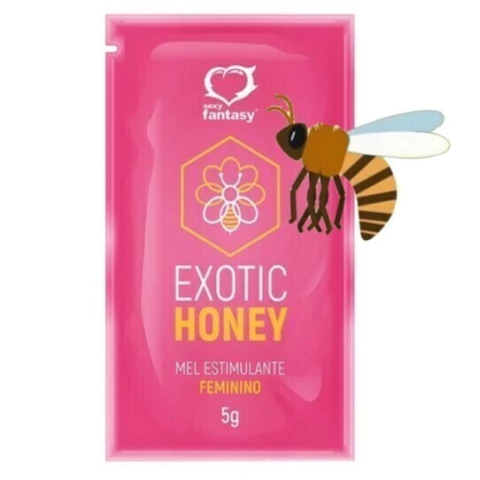 MEL DO AMOR FEMININO EXOTIC HONEY 5G SACHE 6617