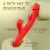 VIBRADOR DEDILHAR C/ ESTIMULADOR DE CLITORIS USB 6657 - comprar online