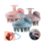 Peine Cepillo De Silicona Masajeador C/dispensador De Shampo - comprar online