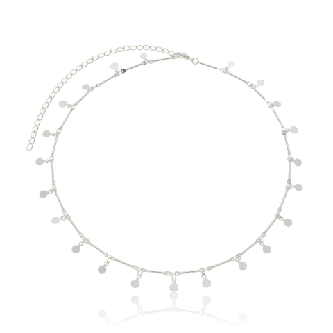 Choker de Medalhas Prata