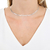 Choker de Malha Fina Prata - comprar online